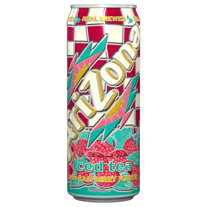 ARIZONA CAN ICED TEA W/RASPBERRY 24CT