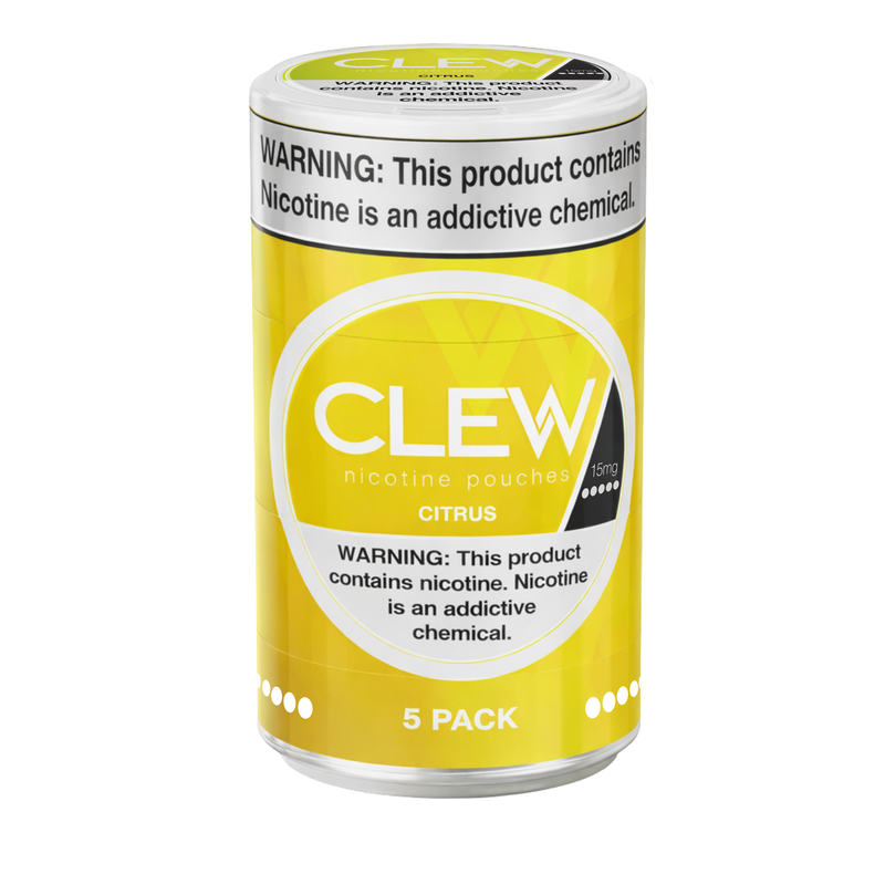 CLEW NICOTIN CITRUS 5PACK