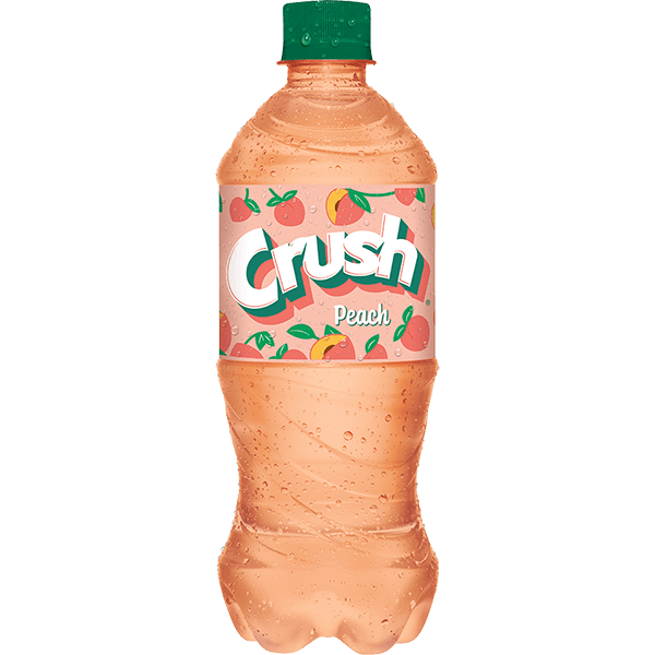 CRUSH PEACH 20OZ/24CT