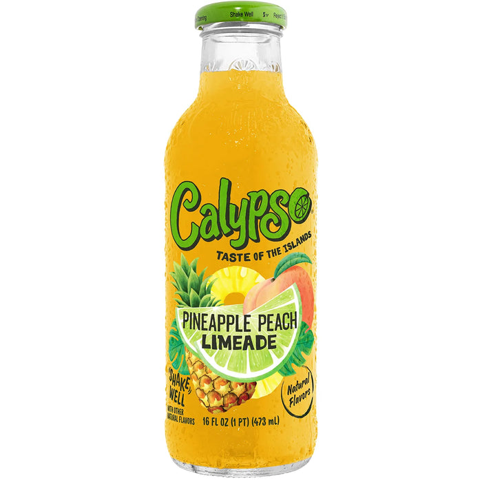 CALYPSO PINEAPPLE PEACH LIMEADE 12ct/16oz