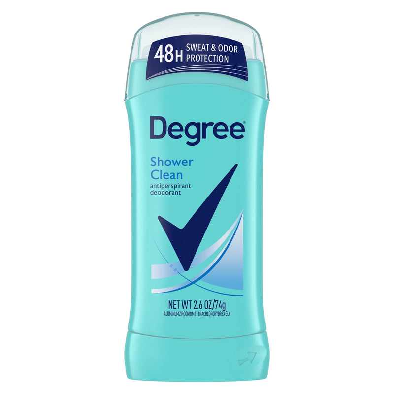 DEGREE SHOWER CLEAN  FOR WOMEN 6PK