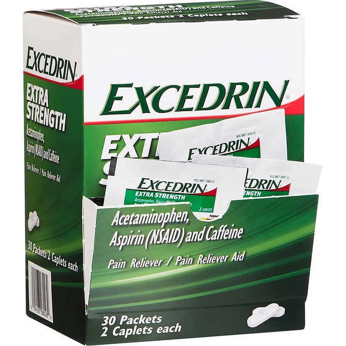 EXCEDRINE EXTRA STRENGTH 2PK/30CT