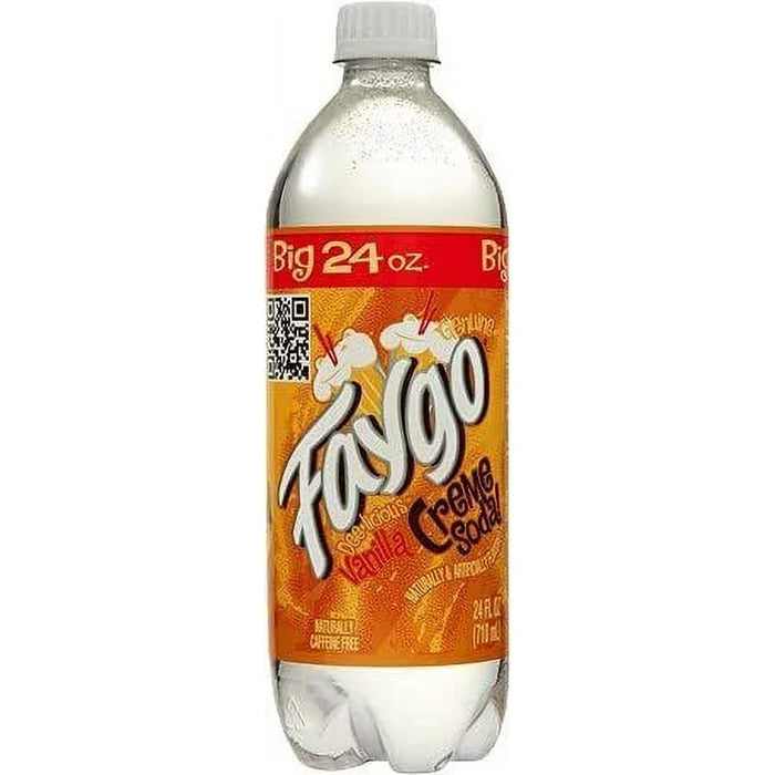 FAYGO 24OZ/24CT CREME SODA