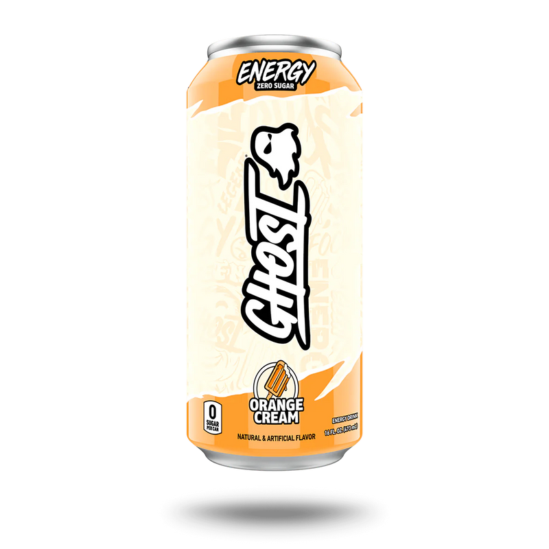 GHOST ENERGY ORANGE CREAM 16OZ/12PK