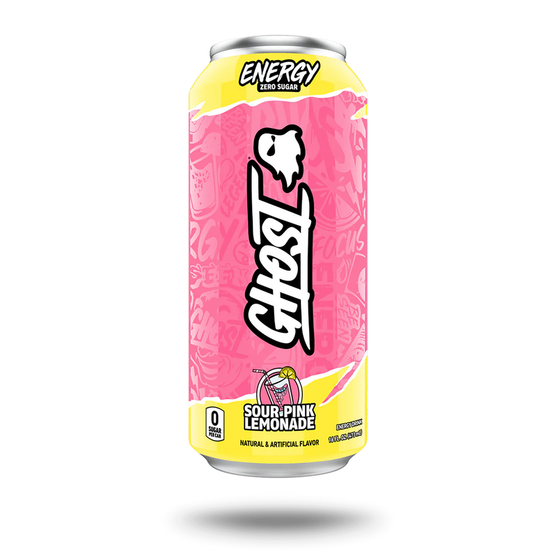 GHOST ENERGY SOUR PINK LEMONADE 16OZ/12PK