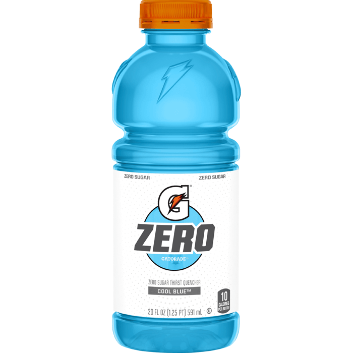 GATORADE ZERO SUGAR COOL BLUE 20OZ/24PK