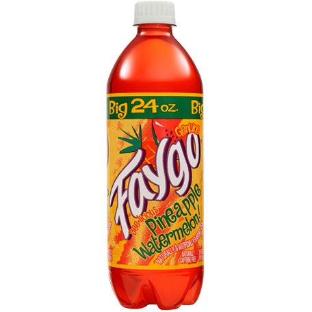 FAYGO 24OZ/24CT PINEAPPLE WATERMELON