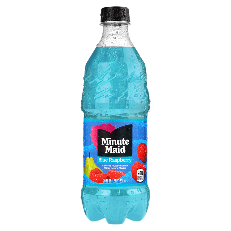 MINUTE MAID BLUE RASPBERRY 20OZ/24CT