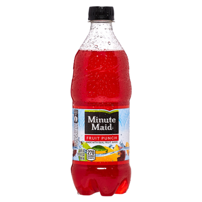 MINUTE MAID FRUIT PUNCH 20OZ/24PK