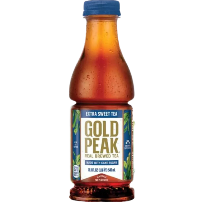 GOLD PEAK EXTRA SWEET TEA 18.7OZ/12PK
