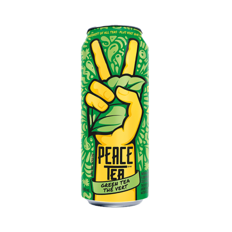 PEACE GREEN TEA 23OZ/12PK