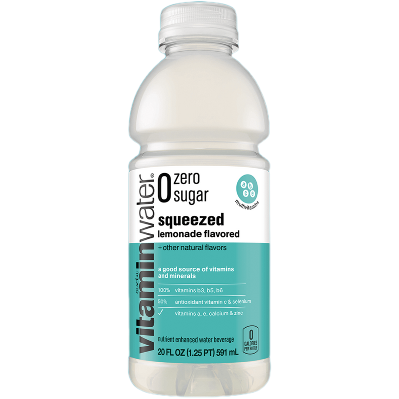VITAMIN WATER ZERO SQEEZED 20OZ/12PK