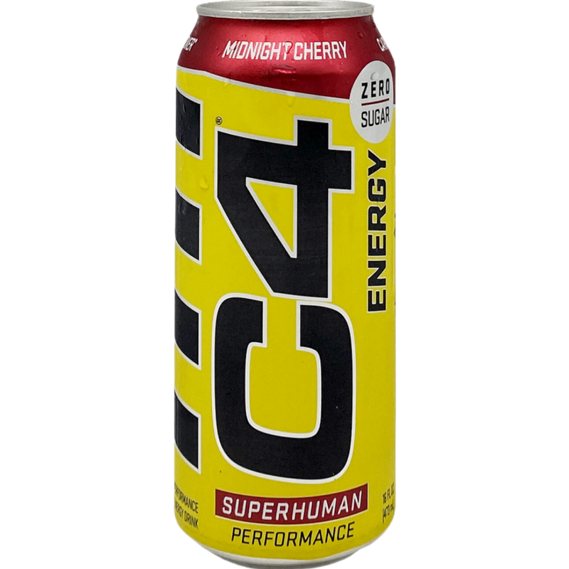 C4 ENERGY MIDNIGHT CHERRY  16OZ/12PK