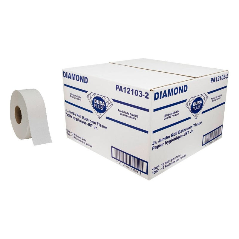 DIAMOND JUMBO ROLL BATHROOM TISSUE 8CT