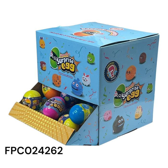 SURPRISE EGG TOY CANDY 12CT