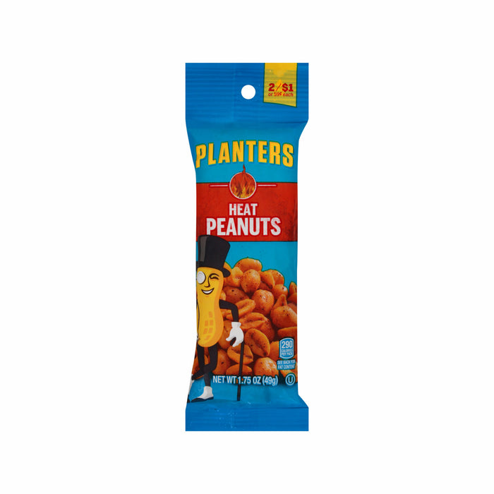 PLANTERS HEAT PEANUTS 18ct