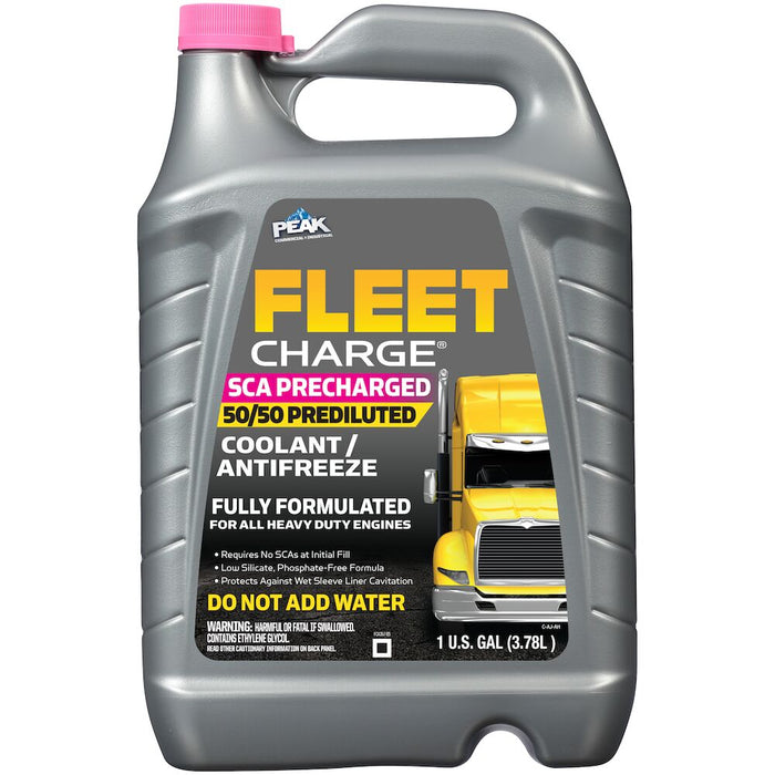 PEAK FLEET CHARGE 50/50 ANTIFREEZE + COOLANT 6CT