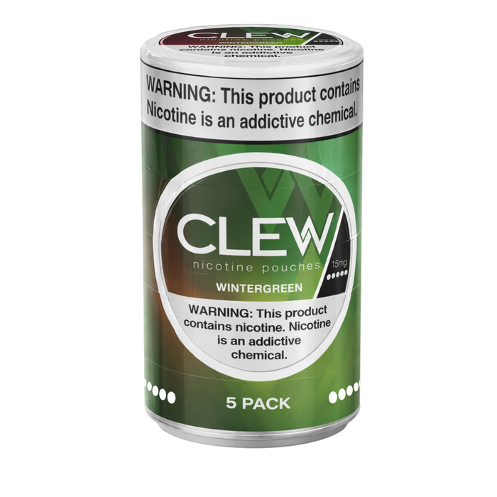 CLEW NICOTIN WINTERGREEN 5PACK