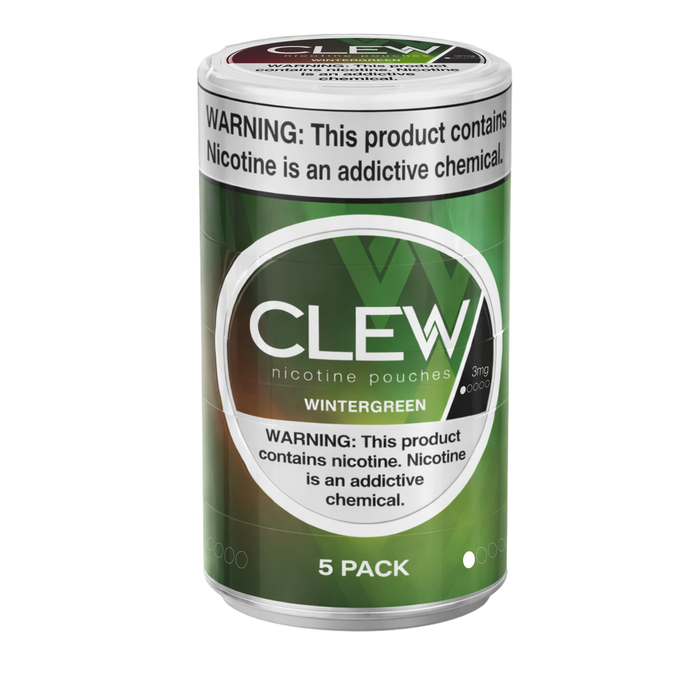 CLEW NICOTIN WINTERGREEN 5PACK