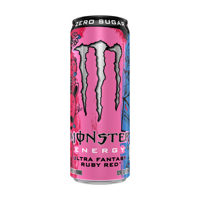 MONSTER ULTRA FANTASY RUBY RED 16OZ/24PK