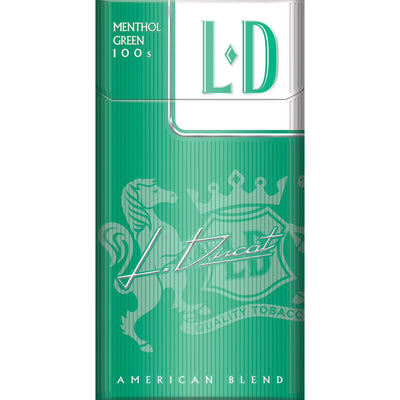 LD MENTHOL GREEN 100s BOX