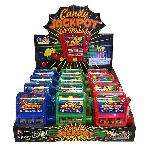 CANDY JACKPOT SLOT MACHINE 12CT