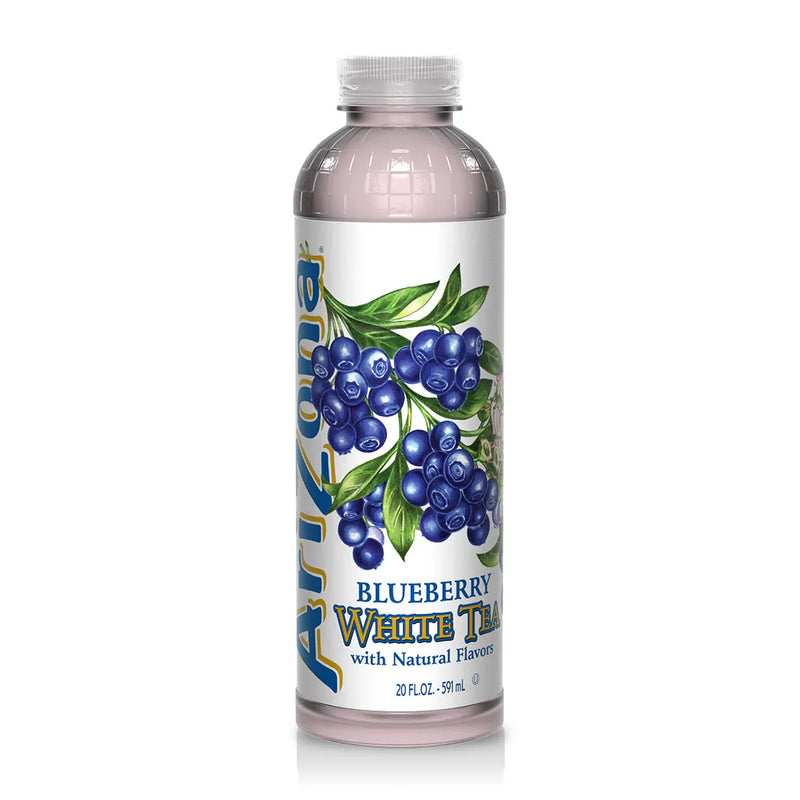 ARIZONA BOTTLE BLUEBERRY WHITE TEA 20OZ/24PK