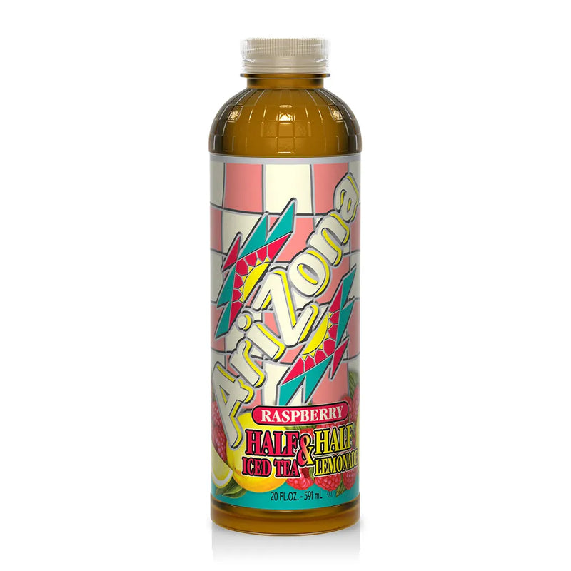 ARIZONA BOTTLE HALF & HALF ICED TEA RASPBERRY LEMONADE 20OZ/24PK