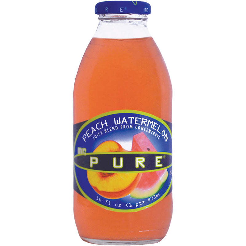 MR PURE PEACH WATERMELON 16OZ/12PK
