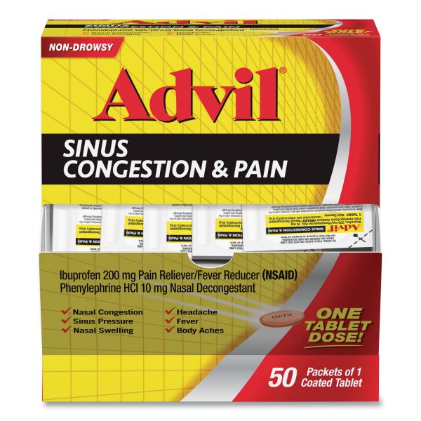 ADVIL SINUS 25PK