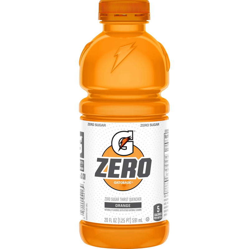 GATORADE ZERO SUGAR ORANGE 20OZ/24PK
