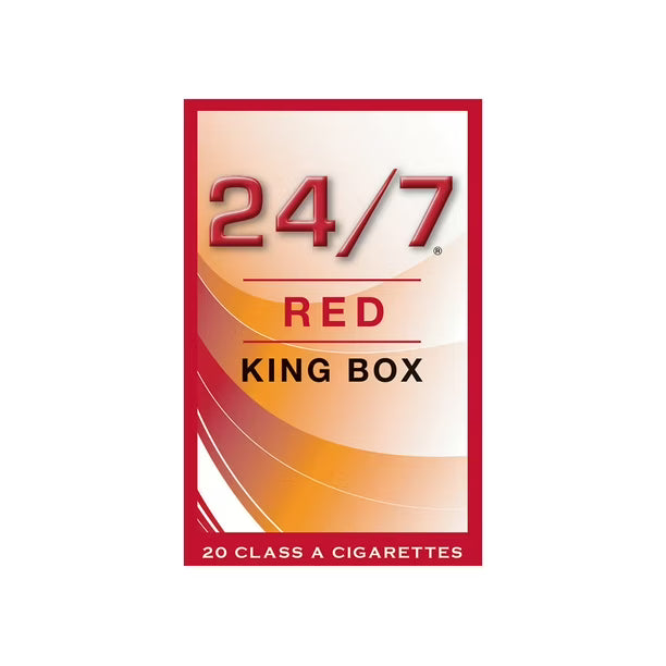 24/7 RED KING SIZE BOX