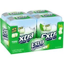 EXTRA REFRESHERS 40CT/4PK