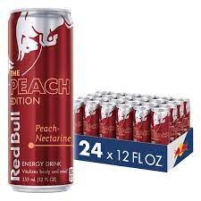 RED BULL PEACH NECTARINE 12oz/24pk