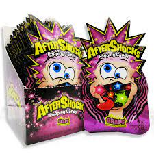 AFTERSHOCKS POPPING CANDY GRAPE 24CT