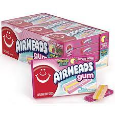 AIRHEADS GUM RASPBERRY LEMONADE 12CT