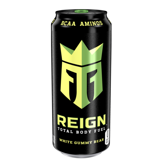 REIGN ENERGY WHITE GUMMY BEAR 16OZ/12CT