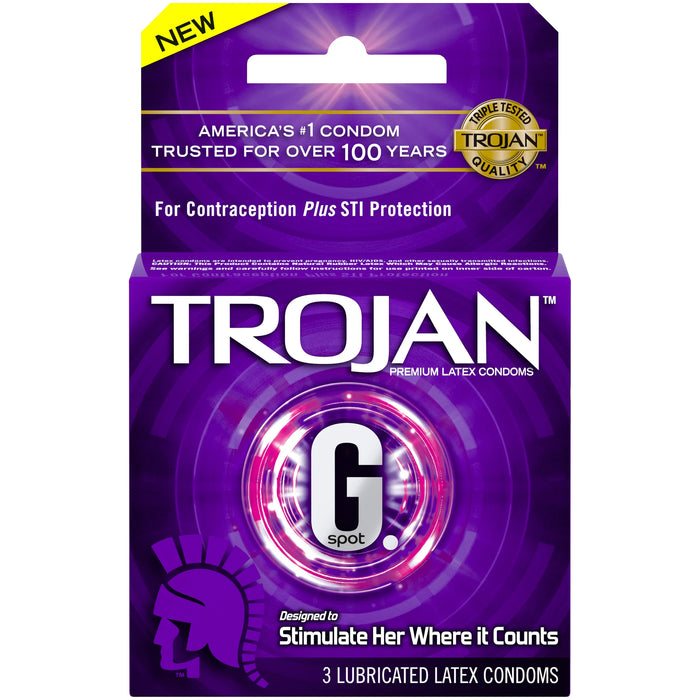 TROJAN G SPOT 3CT/6PK