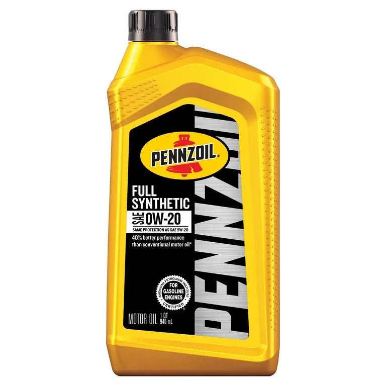 PENNZOIL FULL SYNTHETIC 0W-20 6CT/1QT