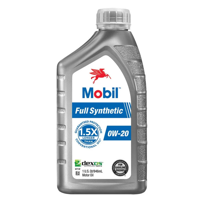 MOBIL FULL SYNTHETIC 0W-20 MOTOR OIL 6CT/1QT