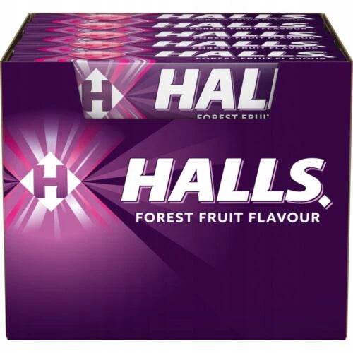 HALLS COUGH DROPS - FOREST FRUIT 20CT