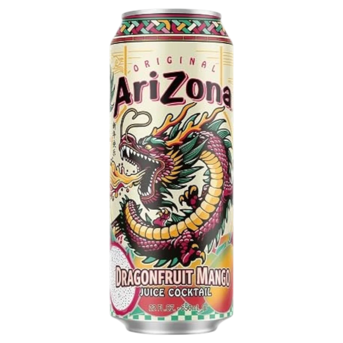 ARIZONA CAN DRAGON FRUIT MANGO 22OZ/24PK