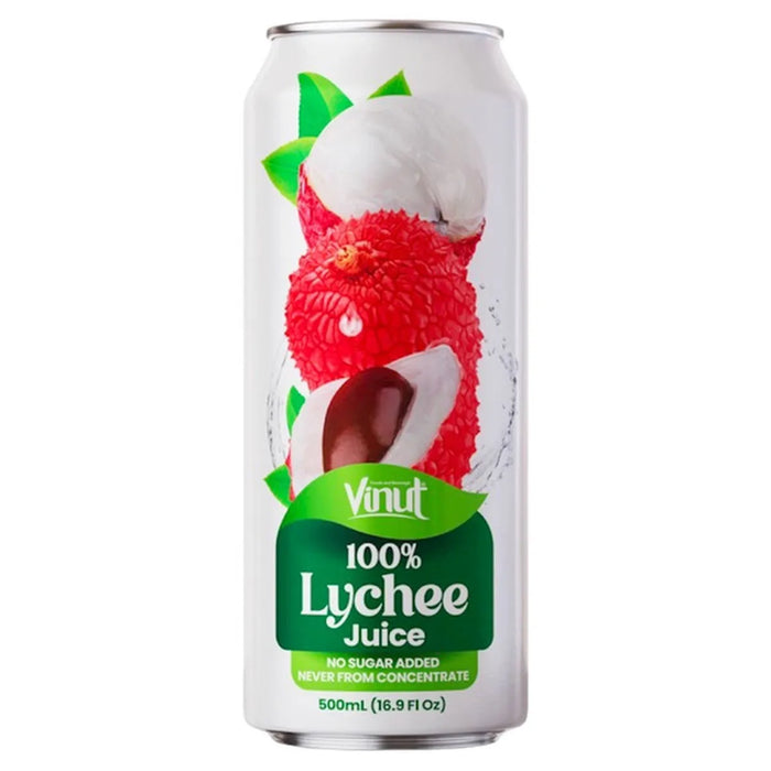 VINUT 100% LYCHEE JUICE 16.9OZ/24CT