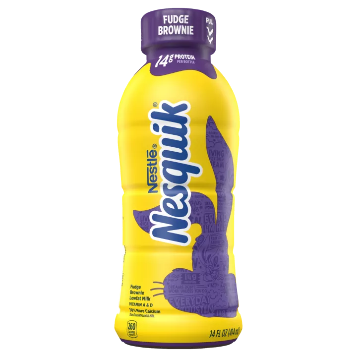 NESQUIK FUDGE BROWNIE 14OZ/12PK