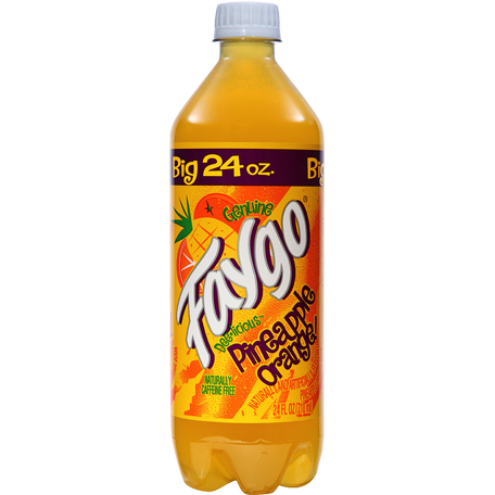 FAYGO 24OZ/24CT PINEAPPLE ORANGE