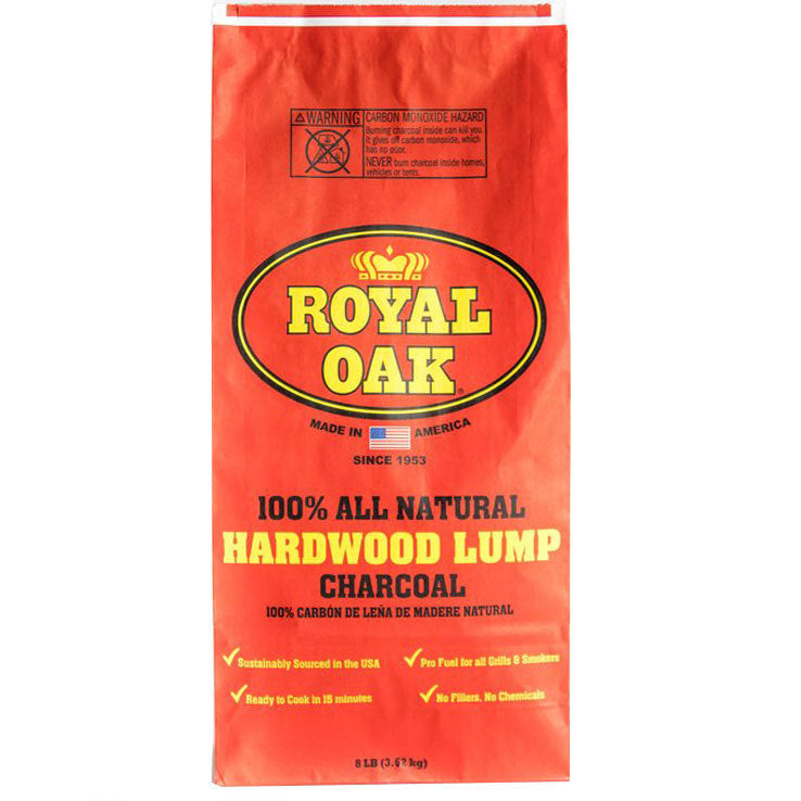 ROYAL OAKS CHARCOAL 8LBS/6CT