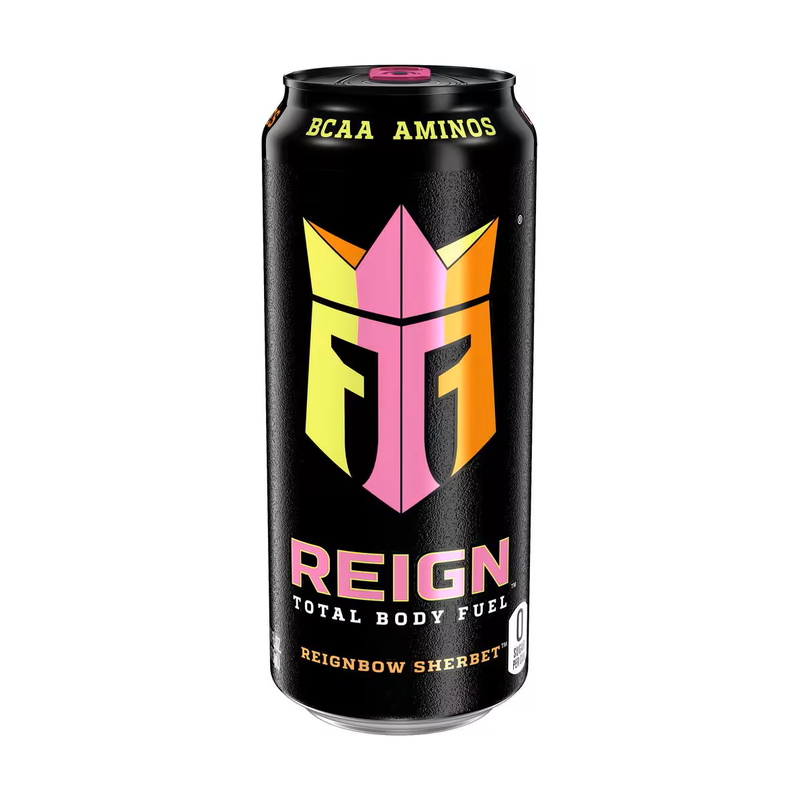 REIGN ENERGY REIGNBOW SHERBET 16OZ/12CT