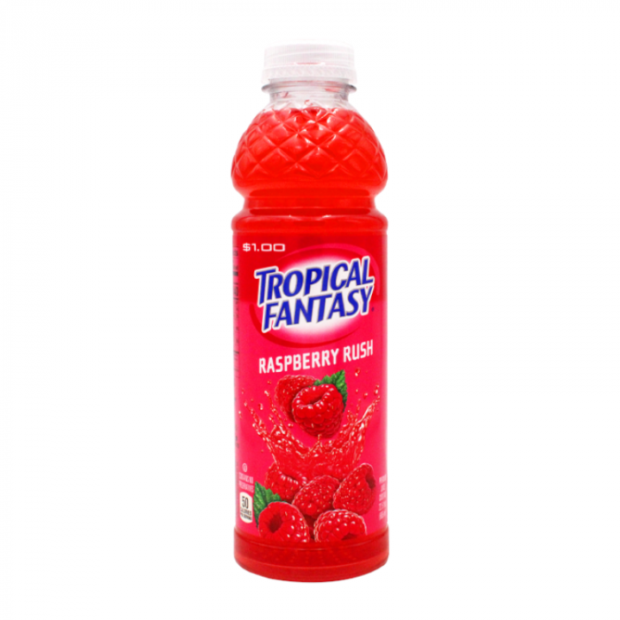 TROPICAL FANTASY RASPBERRY RUSH 22.5OZ/24CT