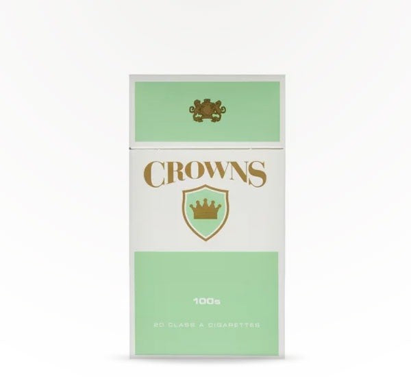 CROWNS GREEN MENTHOL 100s BOX