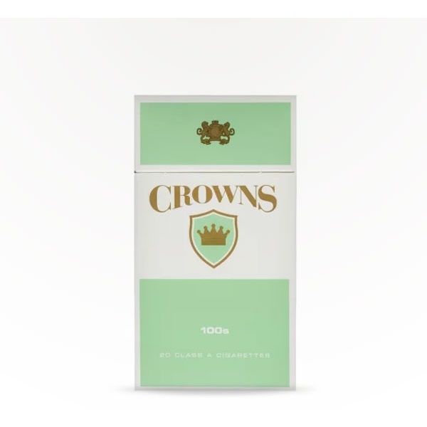 CROWNS GREEN MENTHOL 100s BOX